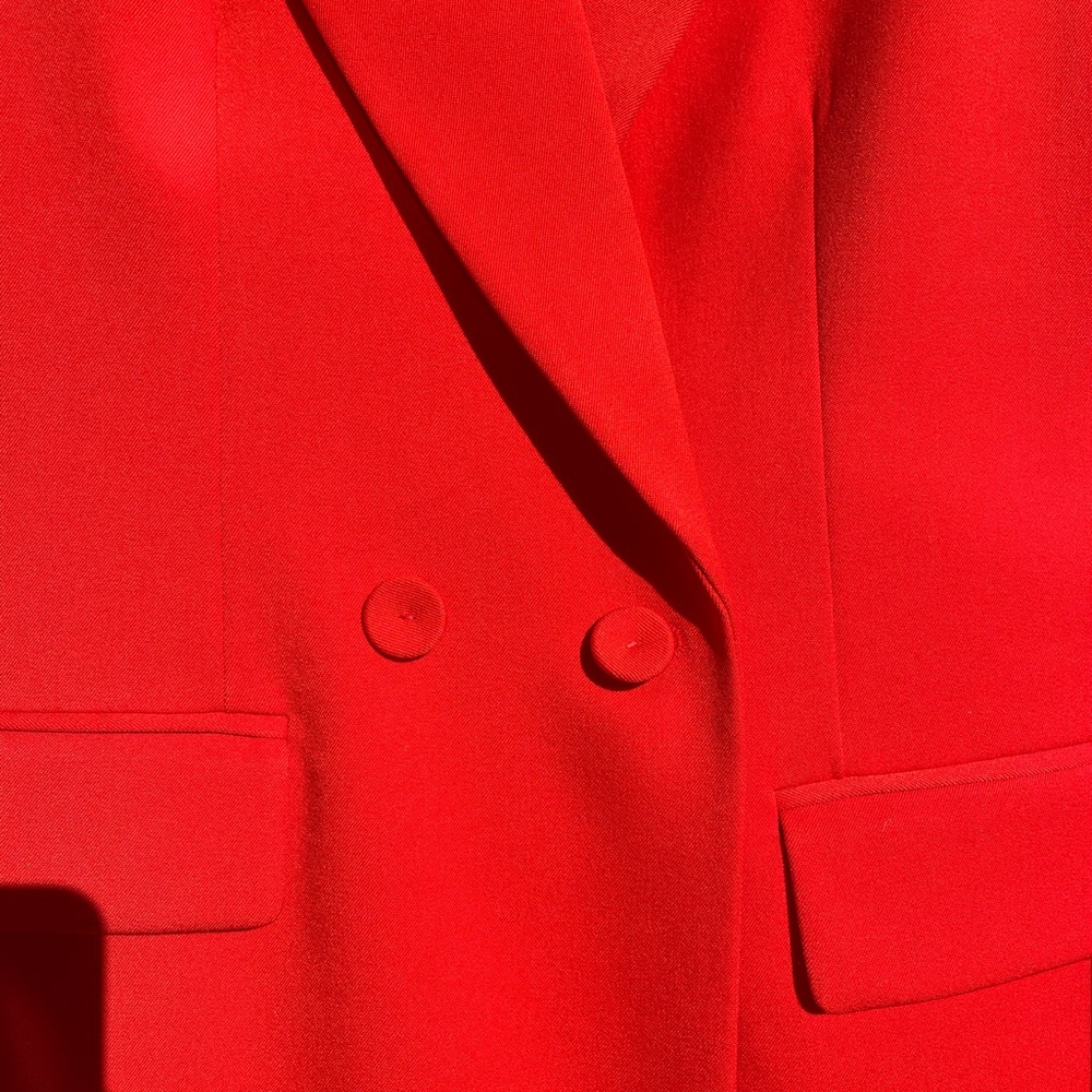 ❤️ Favorite Daughter “The Favorite Blazer “Red tailored blazer sold out color-xs - Picture 6 of 14